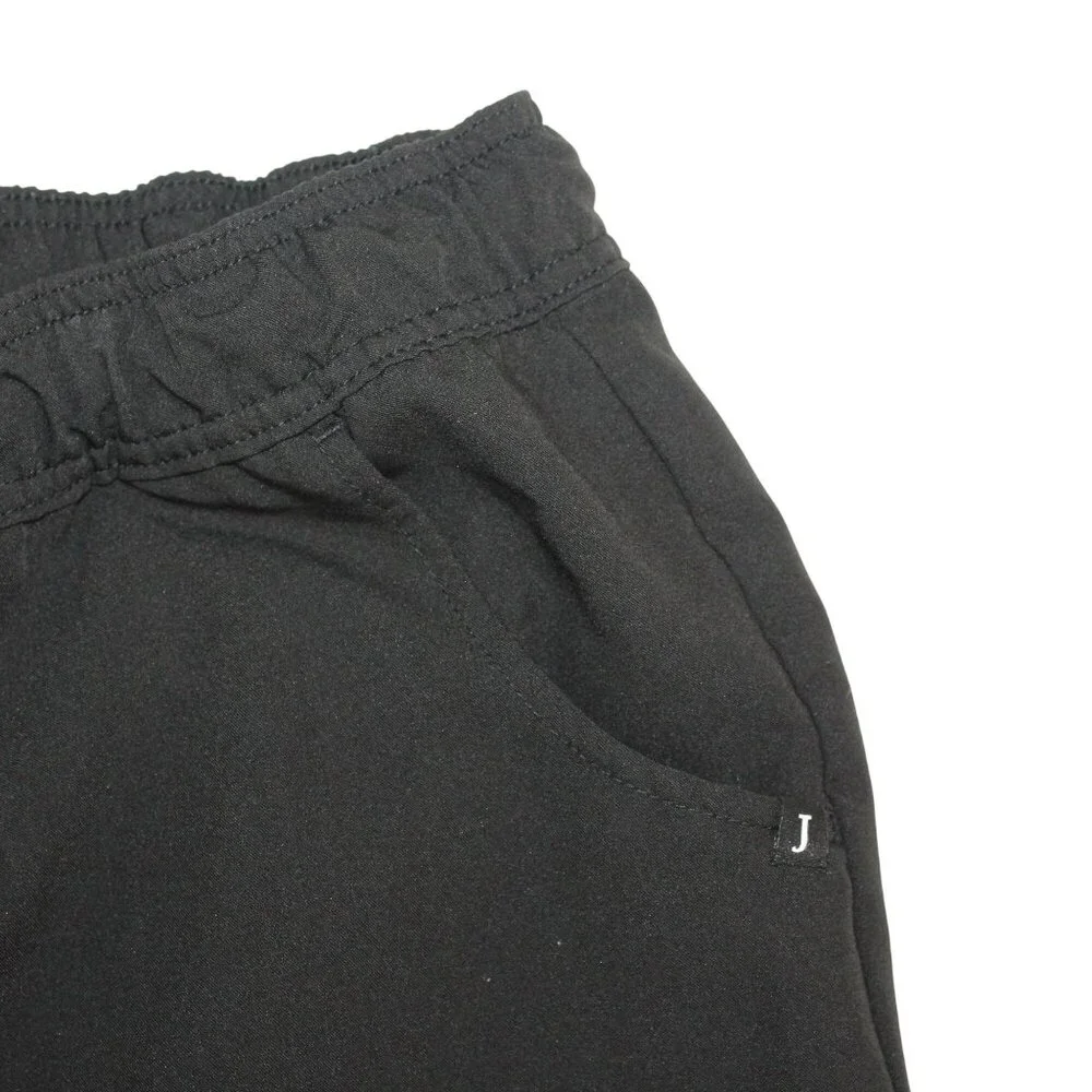 Jaanu Womens 3XL 5 Pocket Jogger Scrub Pants Black Elastic Drawstring Medical - Picture 10 of 15